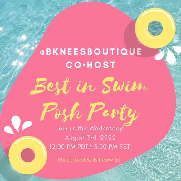 Thank YOU for helping me co•host BEST IN SWIM POSH PARTY! 🎉 - Picture 2 of 4